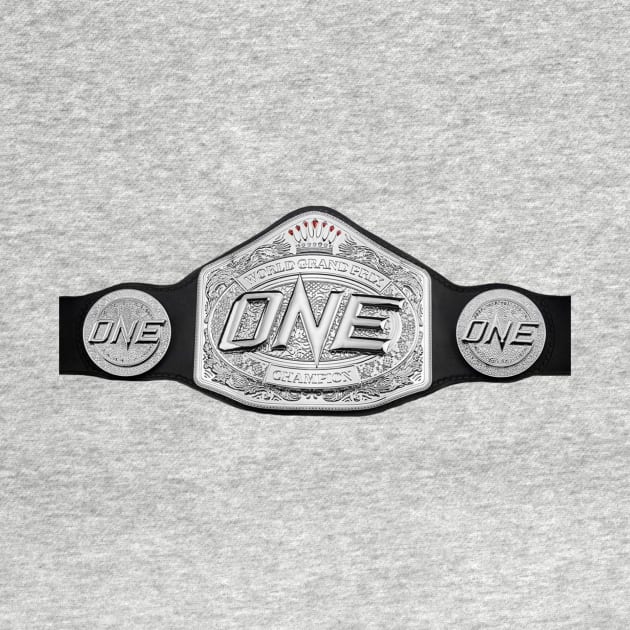 One Fc Champion Belt by FightIsRight